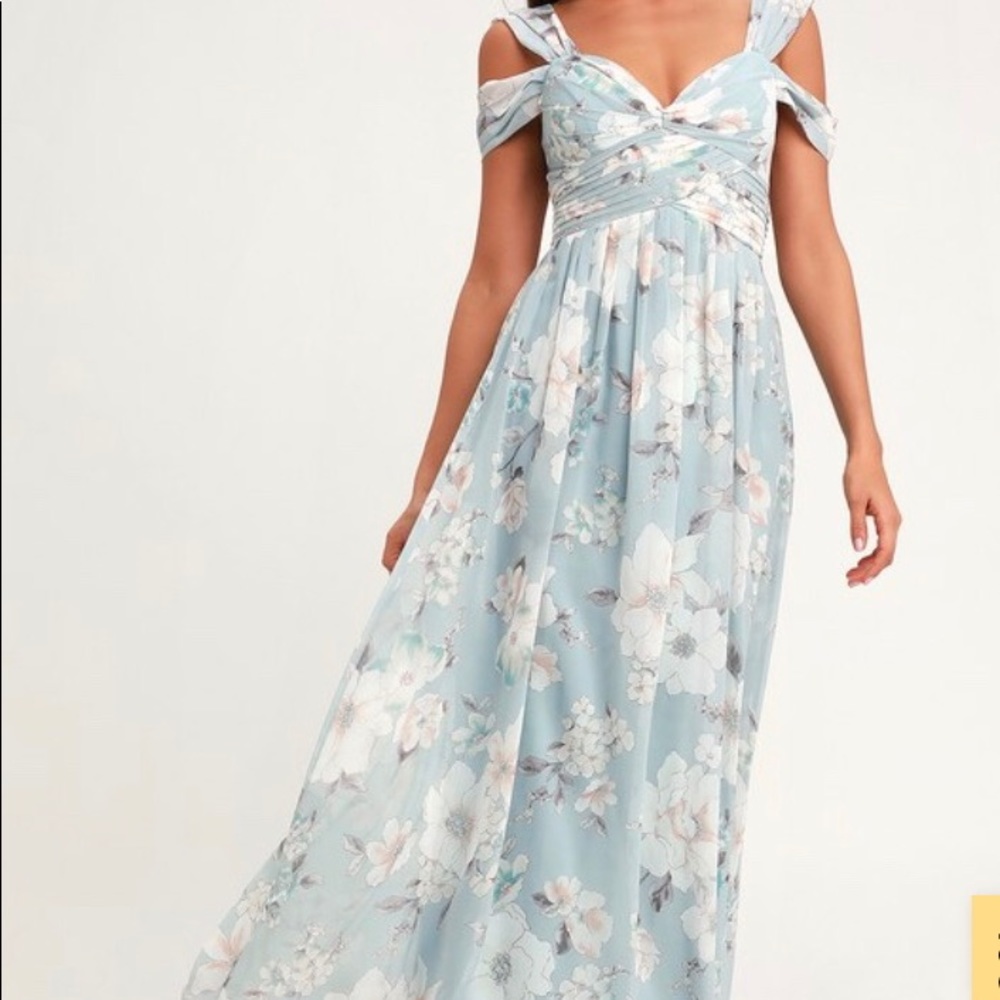 Lulus Floral Maxi Dress